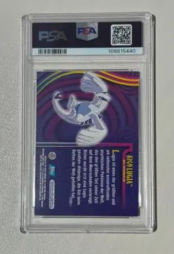 Pokemon TOPPS Jotho series 1 - German Lugia #249 - PSA6 Pop1 - Image 4