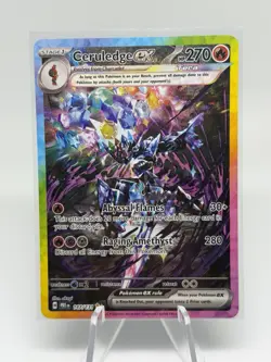 Ceruledge ex 147/131 Sv: Prismatic Evolutions SIR Holo Pokemon NM - Image 1