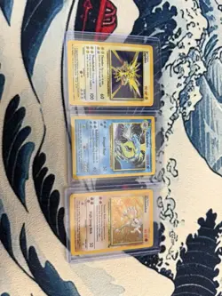 Pokemon Lot - Zapdos, Gyarados, and Hitmonlee all Holo - Image 1