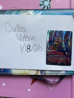 Disney Lorcana Robin Hood Sharpshooter Enchanted Shimmering Skies 215/204 SSP - Image 1