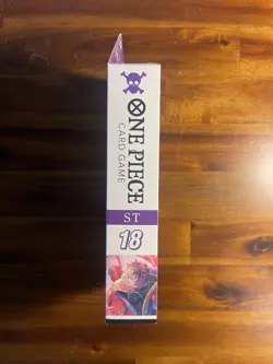 One Piece card game English Starter Deck Purple Luffy ST-18 Sealed - Image 3