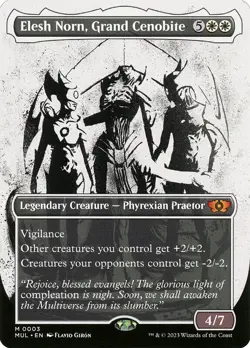 Magic the Gathering - Elesh Norn, Grand Cenobite - NM Near Mint- MUL Foil - Image 1