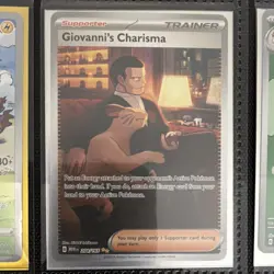 Pokemon TCG VSTAR V Trainer Foil Card Lot sleeved pack fresh Giovannis Charisma - Image 2