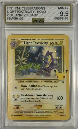 Pokemon 9.5 Graded Card Lot Charizard V, Light Toxtricity, Kyogre V, Houndoom EX - Image 2