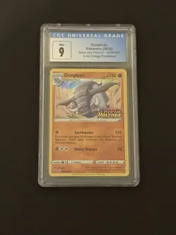 Donphan SWSH067 Vivid Voltage Prerelease Stamped Holo Pokemon Card - Image 1