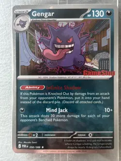 Gengar 050/088 Gamestop Exclusive Stamped Card Sealed Pokemon Card - Image 1