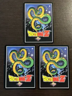 DBZ CCG Rare LIMITED Vegeta Foil Card LOT LV 1-3 173 175 Dragon Ball Score Z TCG - Image 2