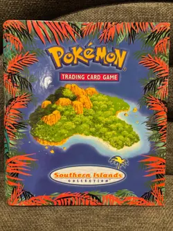 Pokemon Southern Islands COMPLETE SET Binder and all 18 Cards in GREAT condition - Image 1