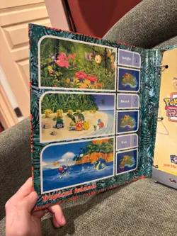 Pokemon Southern Islands COMPLETE SET Binder and all 18 Cards in GREAT condition - Image 4