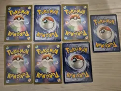 Pokemon 7 Card Lot EX Trainer Japanese 2025 Mewtwo, Wigglytuff, Mega Sharpedo - Image 2