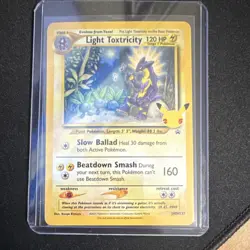 Pokemon Light Toxtricity Promo SWSH137 Sword & Shield Stage 1 120 HP Card - Image 1