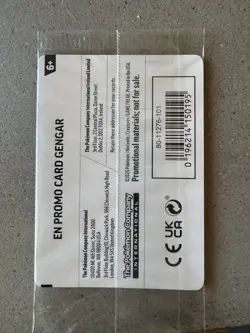 Pokemon Gengar Sealed GameStop Stamp Promo Card 050/088 | SHIPS TODAY - Image 2