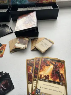 World Of Warcraft Card Lot; Raid Decks;War Of Ancients;War Of Elements;WOW - Image 3
