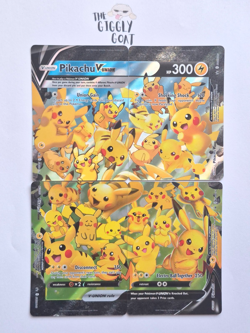 Pikachu V-Union [Set of 4] SWSH: Sword & Shield Promo Cards Holo - Image 1