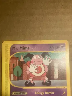 Mr. Mime Pokemon Card Aquapolis 95a/147 MP - Image 3