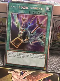Yu-Gi-Oh! Anti-Magic Arrows Platinum Secret Rare Card RA03-EN264 NM - Image 3
