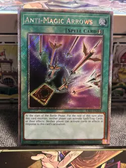 Yu-Gi-Oh! Anti-Magic Arrows Platinum Secret Rare Card RA03-EN264 NM - Image 4