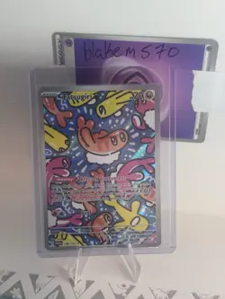 Pokemon TCG Tatsugiri Twilight Masquerade Illustration Rare Card 186/167 - Image 1