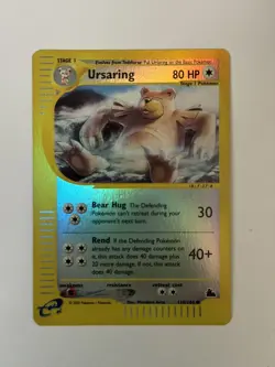 Pokemon Card Ursaring 110/144 Skyridge Reverse Holo LP - Image 1