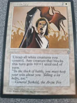 Magic the Gathering 2 card LOT g50-Arctic Foxes-Battle Cry - Image 2