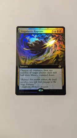 Singularity Rupture (Extended Art) Foil x1 #350 - Edge of Eternities (EOE) - Image 1