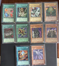 Konami Yu-Gi-Oh! TCG 10 Card Lot Scapegoat, Graceful Charity, Kazejin - Image 1