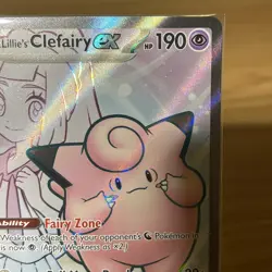 Lillie's Clefairy ex 195 Sv: Scarlet & Violet Promo Cards Holo - Image 4