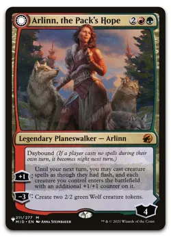 Arlinn, the Pack's Hope #211 (NM) List Reprints LIST LIST Magic MTG - Image 1
