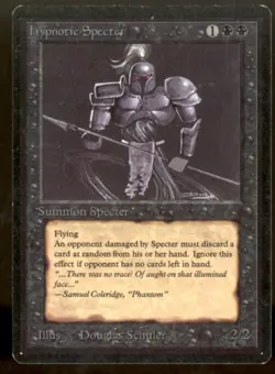 Magic MTG Beta Hypnotic Specter NEAR MINT NM - Image 1