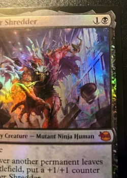 Super Shredder 0083 Foil Mythic Teenage Mutant Ninja Turtles Magic The Gathering - Image 3
