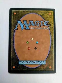 MTG REVISED Mahamoti Djinn SIGNED IN GOLD BY DAN FRAZIER - Image 2