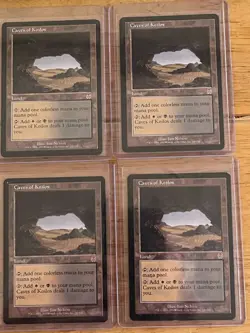 MTG: Caves of Koilos x4: Apocalypse: Lightly Played (Excellent) - Image 1