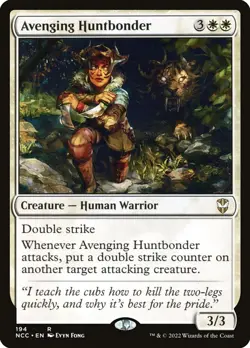 MTG Avenging Huntbonder ** New Capenna Commander ** English (NM) - Image 1