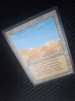 MTG Arabian Nights 🌙 Desert (Campfire Variant) LP-NM 1993 - Image 3