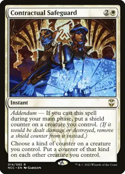 MTG Contractual Safeguard ** New Capenna Commander ** English (NM) - Image 1