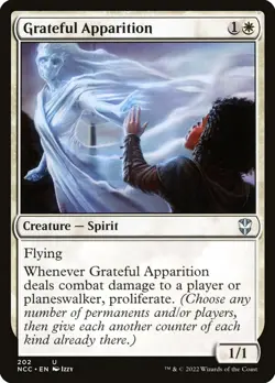 MTG Grateful Apparition ** New Capenna Commander ** English (NM) - Image 1