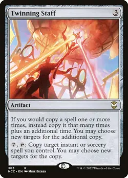 MTG Twinning Staff ** New Capenna Commander ** English (NM) - Image 1