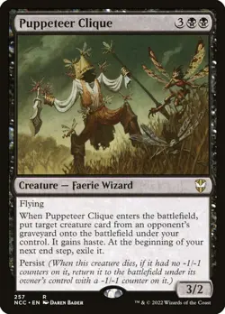 MTG Puppeteer Clique ** New Capenna Commander ** English (NM) - Image 1