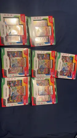 Lot of 7 Pokemon TCG First Partner Illustration Collection Box New Sealed - Image 1