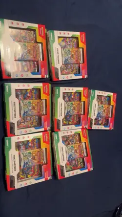 Lot of 7 Pokemon TCG First Partner Illustration Collection Box New Sealed - Image 2