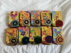 Pokemon 151 Assorted Mini Tins - EMPTY - Lot of 100 - Image 3