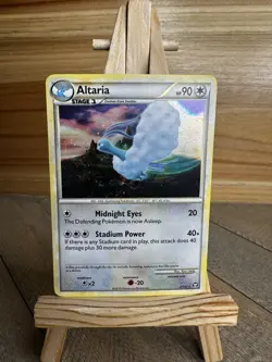 Pokemon Triumphant Holo Rare,SWIRL Altaria #2/102 Lightly played - Image 1
