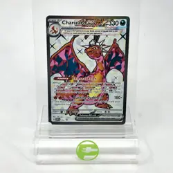 Pokemon TCG Scarlet & Violet Promo Cards Charizard ex 056 English - Image 1