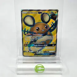 Pokemon TCG Unbroken Bonds Dedenne GX 195 English - Image 1
