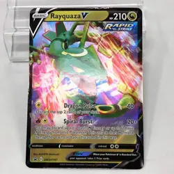 Pokemon TCG Sword & Shield Promo Rayquaza V SWSH147 English - Image 4