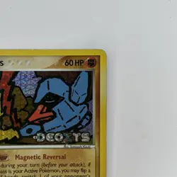 Pokemon Card - Nosepass Deoxys 42/107 Uncommon Reverse Holo Stamped - Image 3