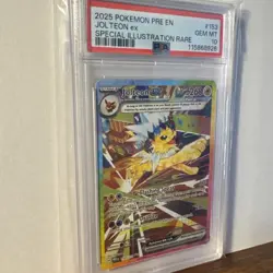 2025 POKEMON PRE EN-PRISMATIC EVOLUTIONS #153 JOLTEON EX PSA 10 - Image 5