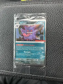 Pokemon GameStop Stamped Exclusive Gengar Promo Sealed 050/088 - Image 1