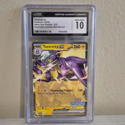 Pokemon Toxtricity ex 215 Promo CGC 10 Illustration Contest 2024 Winner - Image 1