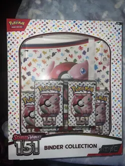 Pokemon TCG: Scarlet & Violet 151 Binder Collection Box New Factory Sealed - Image 1